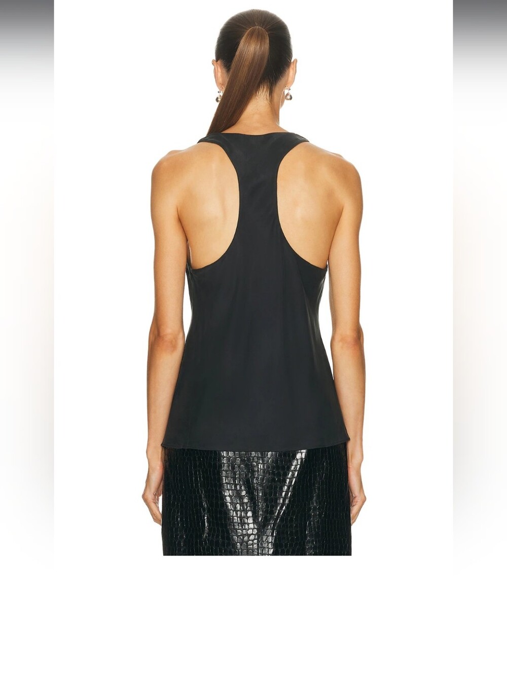 Vivian Silk Top - Picture 2 of 3